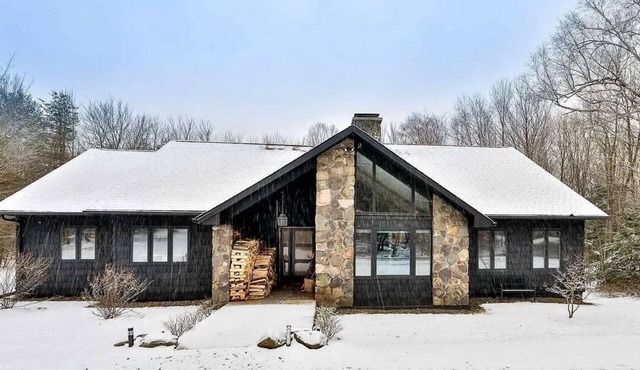 Modern Forest Retreat with Hot Tub and Sauna - Entire Magda Cabin XL!