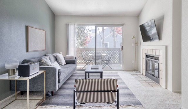 Modern Foster City 2BR w/Gym, Pool & W/D, nr San Pedro Sq, by Blueground