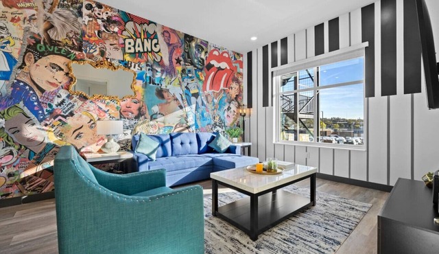 Modern Getaway-1BR Near Nashville’s Hottest Spots