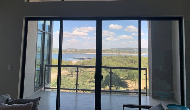 Modern Hill Country Oasis with panoramic views of Lake Travis