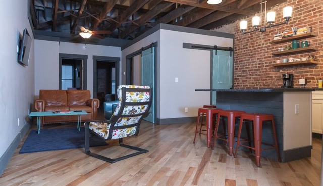 Modern/Historic Loft on Main Street A