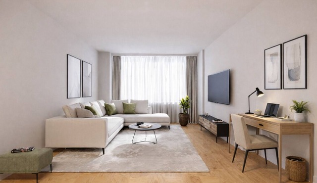 Modern Hoboken Apartment, Manhattan Views, Rooftop Pool, Free NYC Shuttle