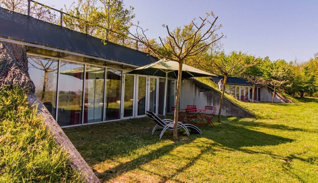 Modern holiday home in hilly landscape near Brive