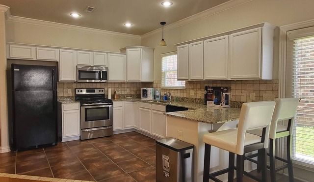 Modern home in lowell, ar