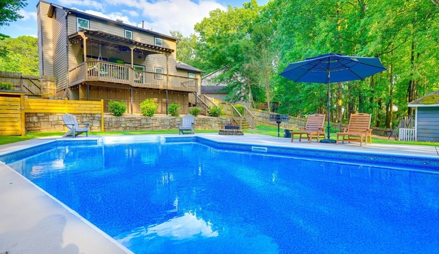 Modern Home - Private Pool & Sauna in Atlanta Suburb/World Cup Ready