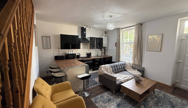 Modern Home Sleeps 7 Contractor/Families & Students Welcome.