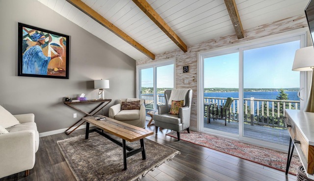 Modern Home Steps from Brewery with Ocean View