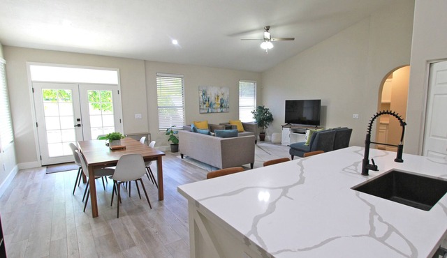 Modern Home Sweet Haven | Coffee Bar + Game Room