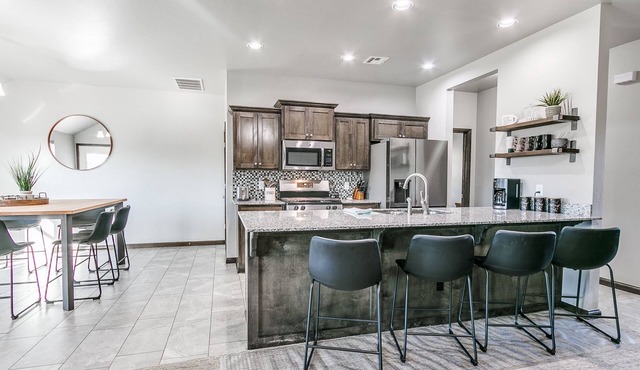 Modern home w/custom furnishes, centrally located in OKC!