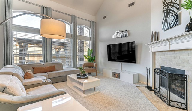 Modern Home w/Office: Near Parks, Lake & Golf!