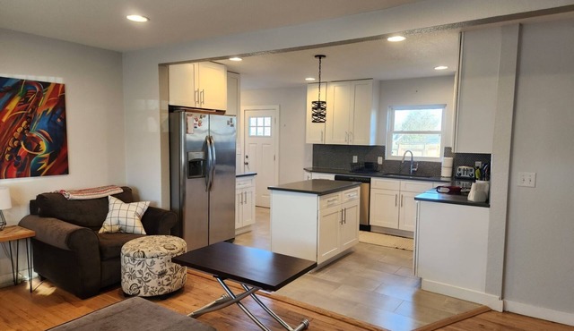 Modern home with fenced yard near downtown Denver!