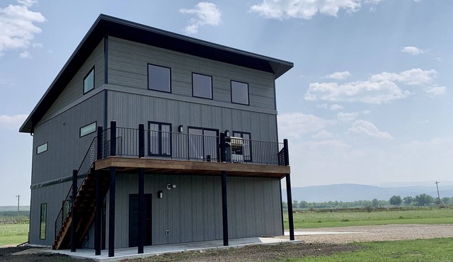 Modern Home with Private Big Horn River Access