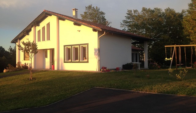 Modern house located between sea and mountains, ideal for discovering the region