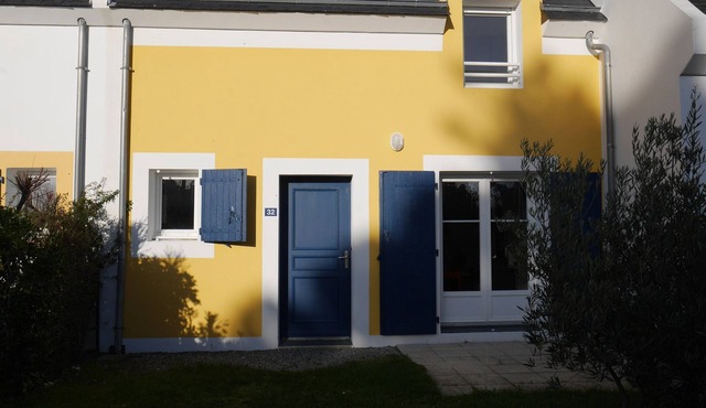 Modern house near beach, garden, terrace
