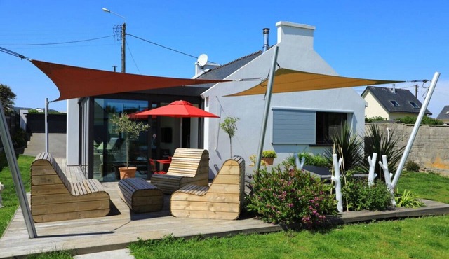 Modern house on the dunes of Sainte Marguerite with optional SPA SPA