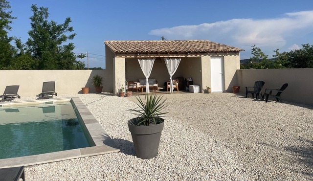 Modern house with swimming pool