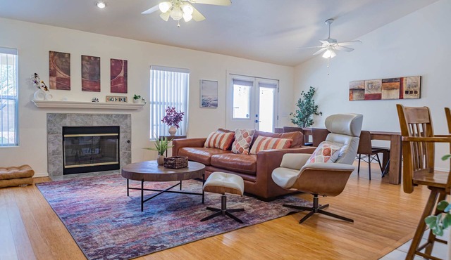 Modern House with Office, Cornhole, Near Freeways