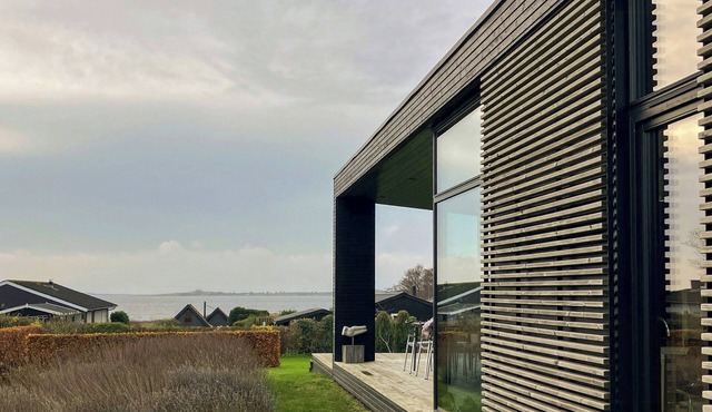 Modern house with sea view near Faaborg