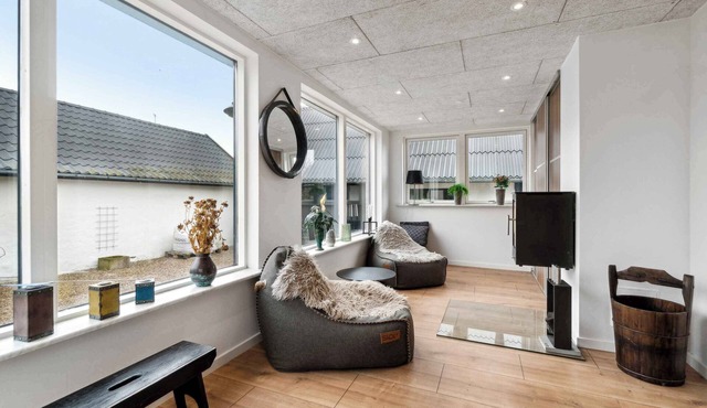 Modern house with space for relaxation