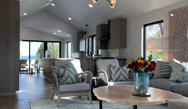 Modern Lake house on Lake winnebago