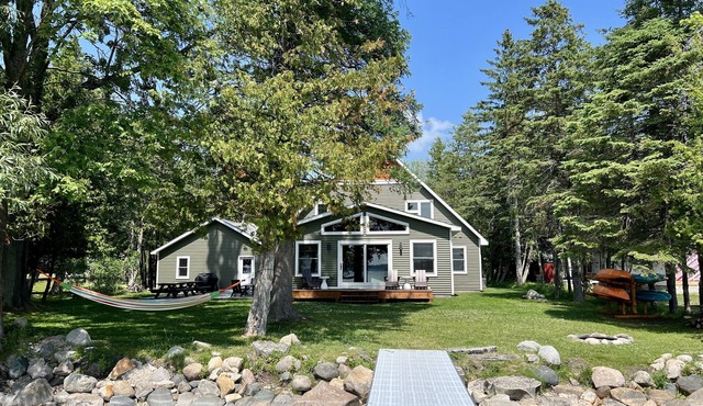 Modern Lakefront Home on Burt
