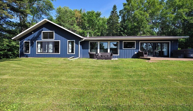 Modern Lakehouse Retreat on Lake Namakagon | Hot Tub Open Year-Round