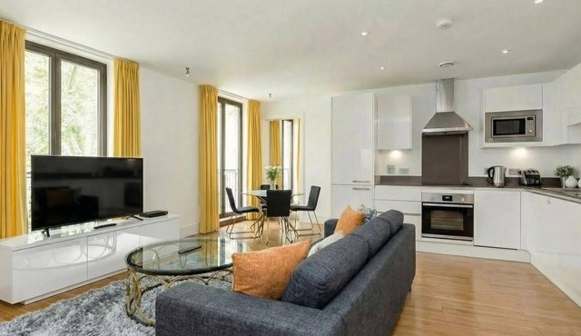 Modern Large 2Bed Apartment London Cutty Sark Greenwich Close to Canary Wharf
