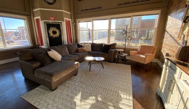 Modern Loft in Historic Building on Main Street