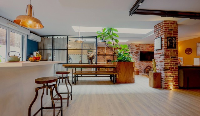 Modern loft - Nice - With parking - Air conditioning -Garden in Nice