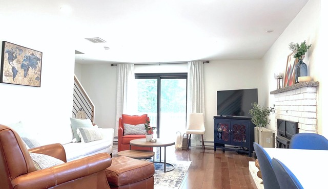 Modern Loon Ski Escape Deck + Family Space