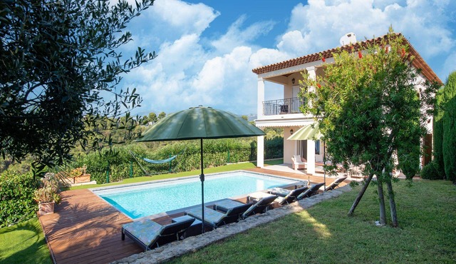 Modern luxurious villa, with private swimming pool.