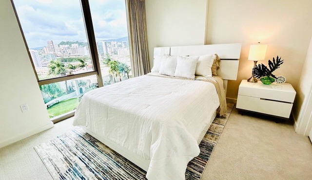 "MODERN LUXURY CONDO 2BR/2BA/2PKG AT SKY ALA MOANA"