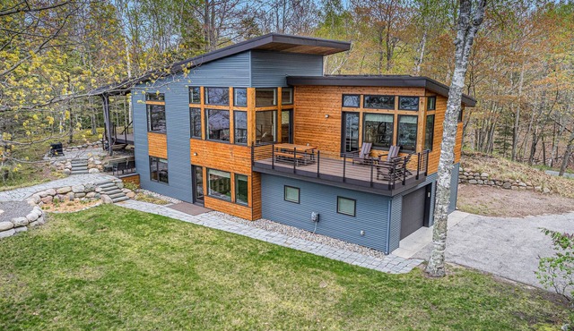 Modern Luxury Home with Private Lk MI Frontage