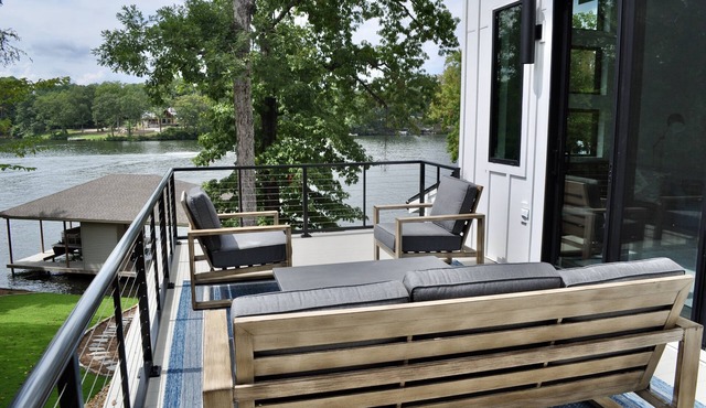 Modern Luxury in brand new home on Shoals Creek