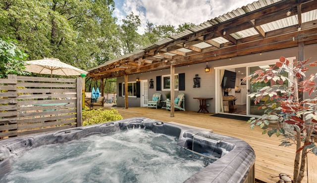 Modern Meadow Vista Vacation Home w/Spacious Deck