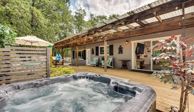 Modern Meadow Vista Vacation Home w/Spacious Deck