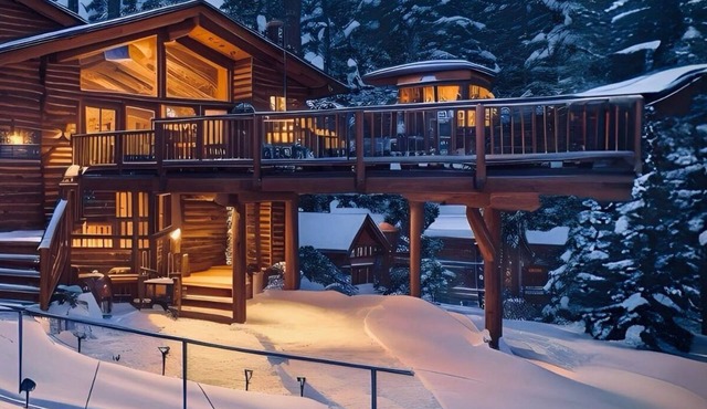 Modern Mountain Retreat w/Amazing Views Hot Tub Deck Pets Welcome