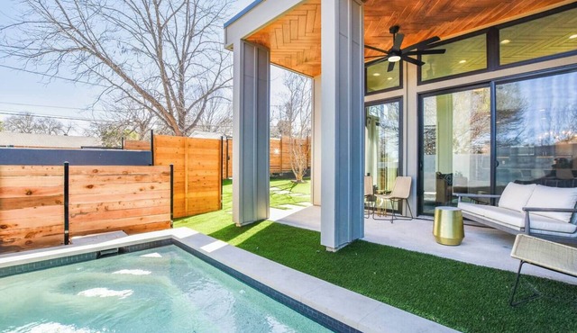 Modern New Oasis w/Private Pool & Fenced Yard