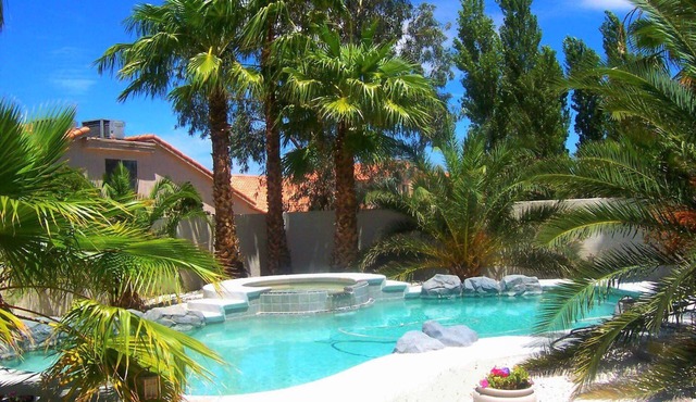Modern oasis in Las Vegas