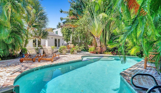 Modern Oasis in Tropical Serene Victoria Park/Private Pool/Near Beach Las Olas