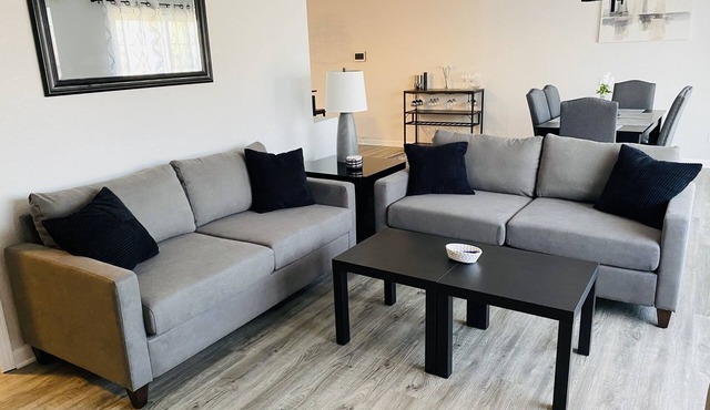 Modern Oasis Near the Legends - Spacious home with games, patio, deck and more!