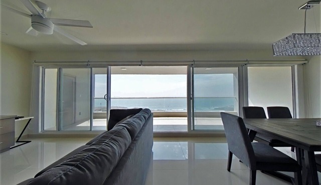 Modern Ocean View Condo with Private Beach