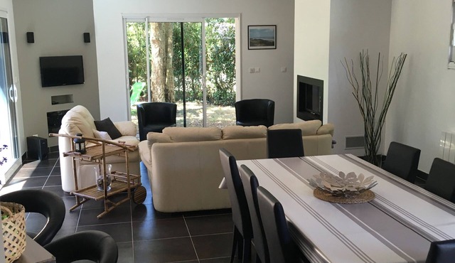 Modern oceanfront villa for your vacation. Pets allowed