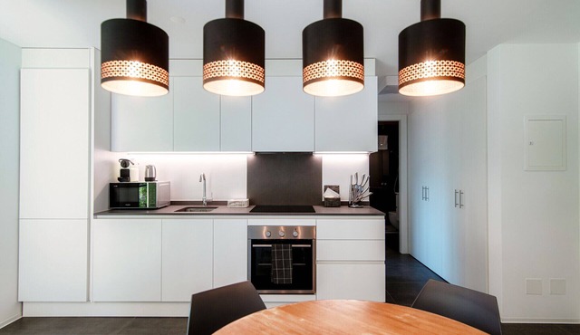 Modern one-bedroom apartment with balcony 15 min from Locarno (LiOm Apartment)