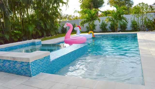 Modern Organic King Beds Salt POOL/SPA Dwtn Sarasota Retreat near Siesta Beach