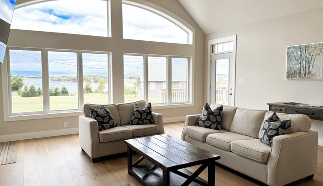 Modern PEI Cottage with Stunning River Views - Near Cavendish