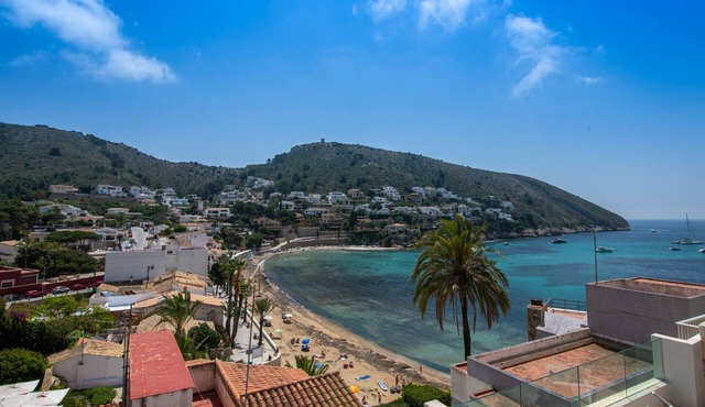 Modern penthouse, panoramic sea view - El Portet