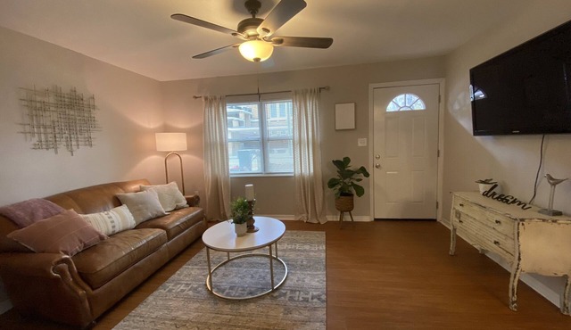 Modern, pet friendly apartment walking distance to downtown.