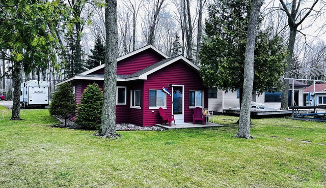 Modern Pine Home Houghton Lakefront