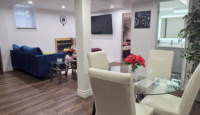 Modern private suite | Full kitchen